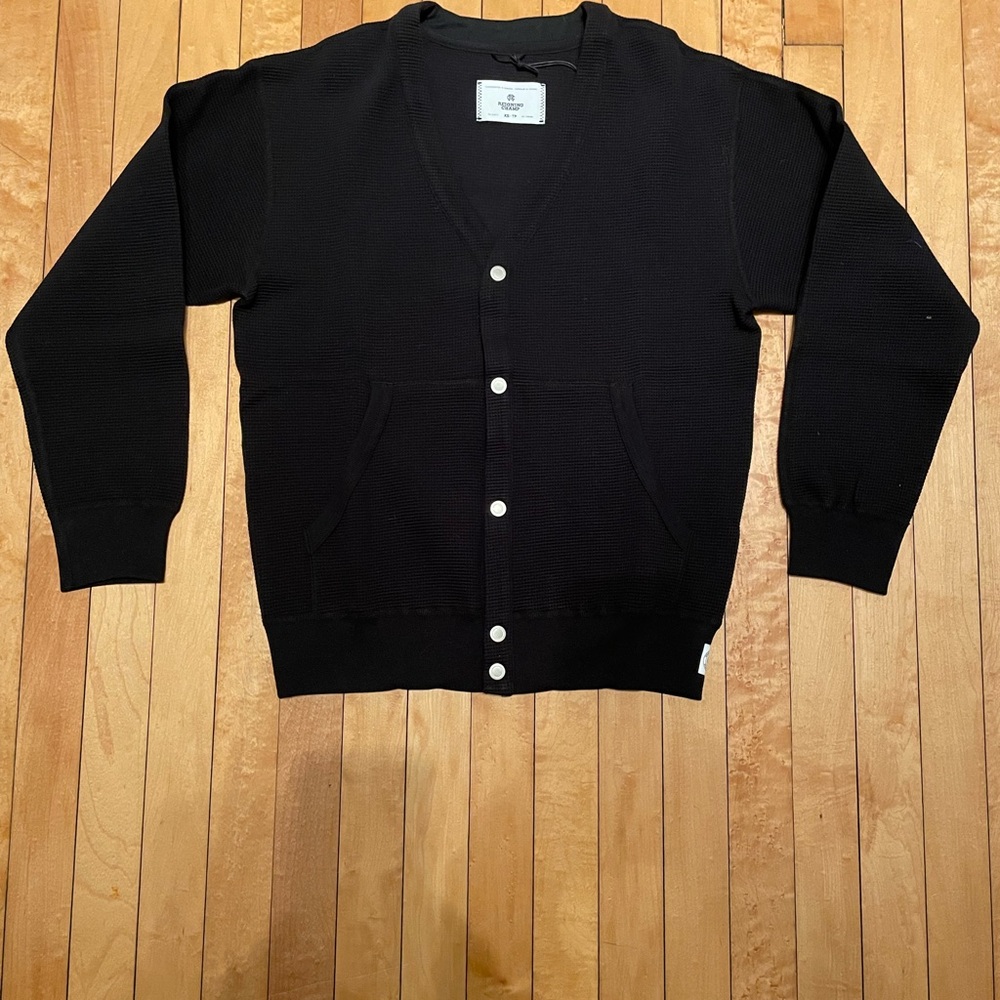 Black Cardigan Sweater